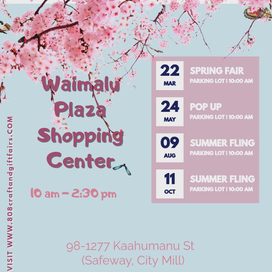 A Waimalu Plaza Shopping Center Craft and Gift Fair